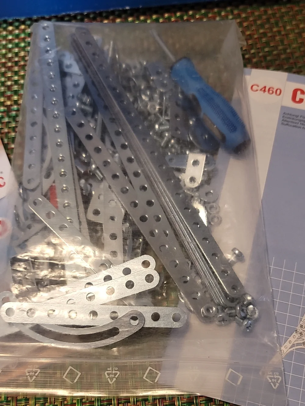 eitech / Construction Eiffel Tower Metal Building Set - Silver